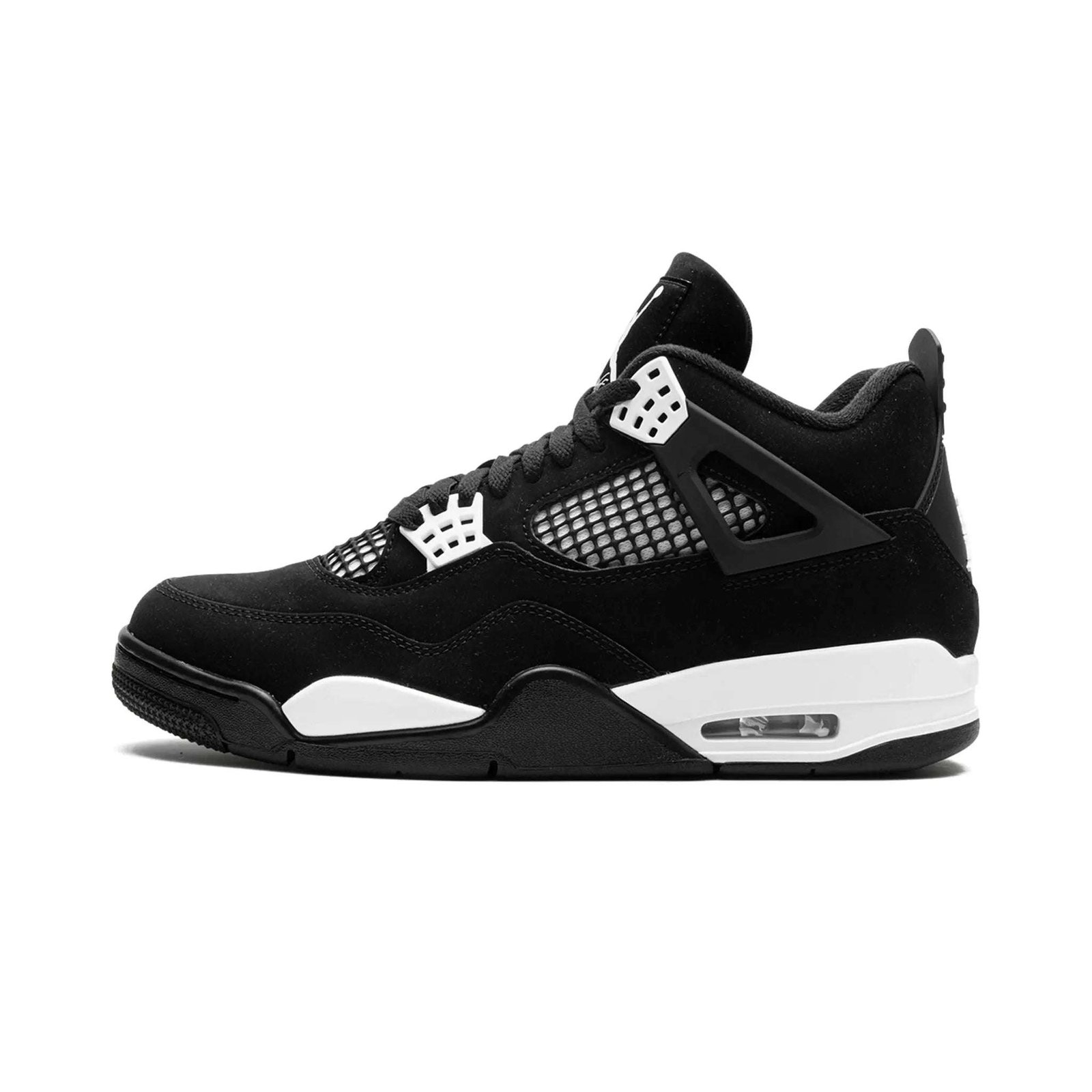 Jordan4RetroWhiteThunder_6 Air Jordan 4 Retro White & Black Thunder - Image 1