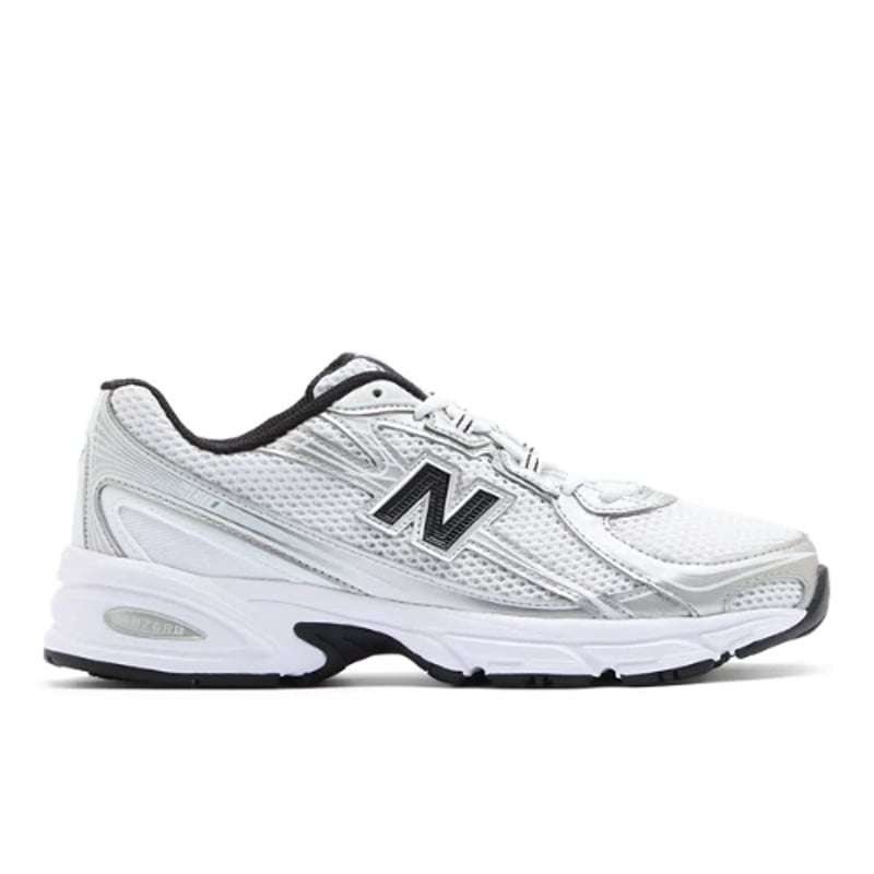 New Balance 740 White Silver Metallic Black (1) New Balance 740 White Silver Metallic Black - Image 1