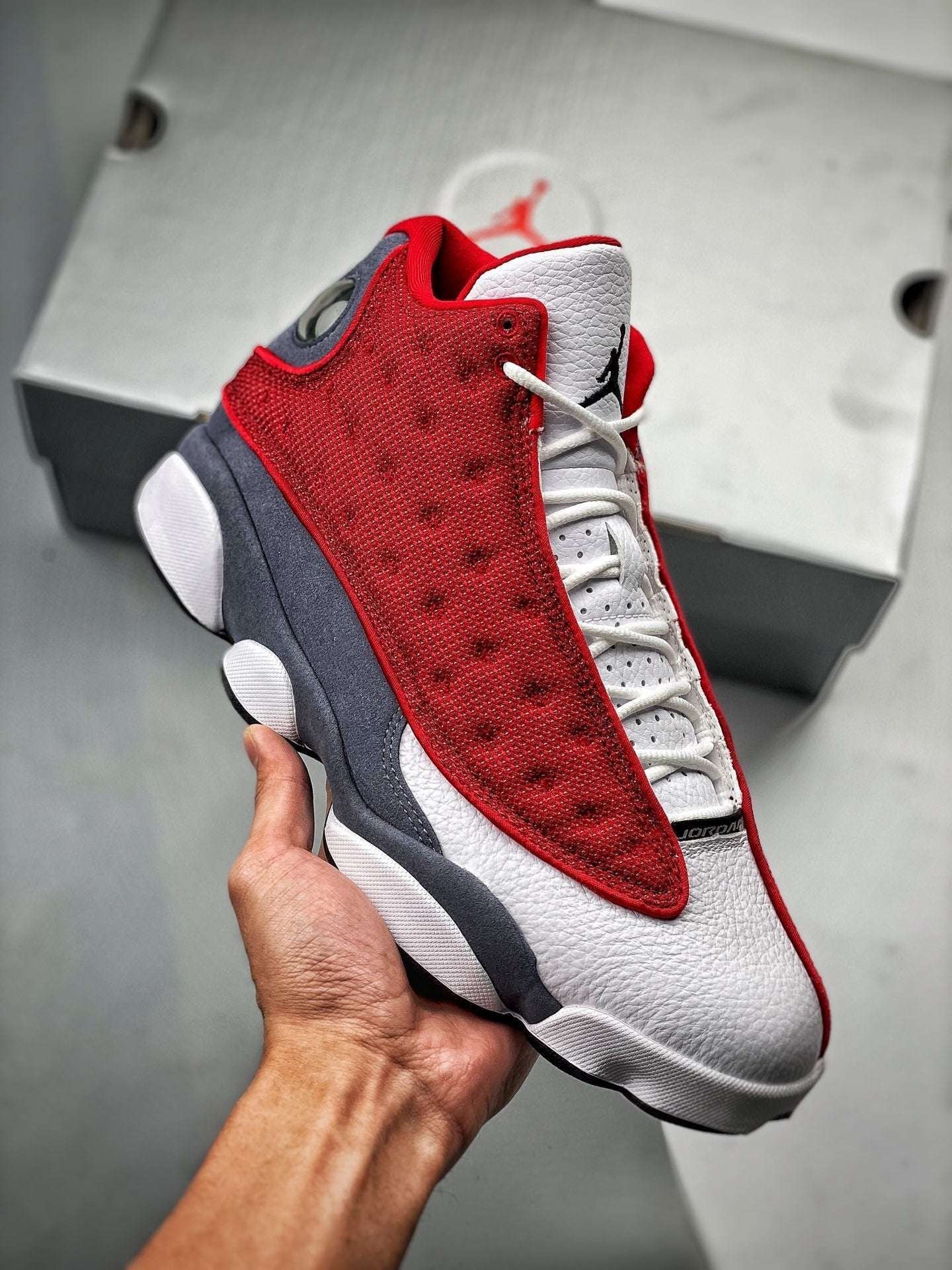 NikeAirJordan13RedFlint_7 Nike Air Jordan 13 Red Flint - Image 1