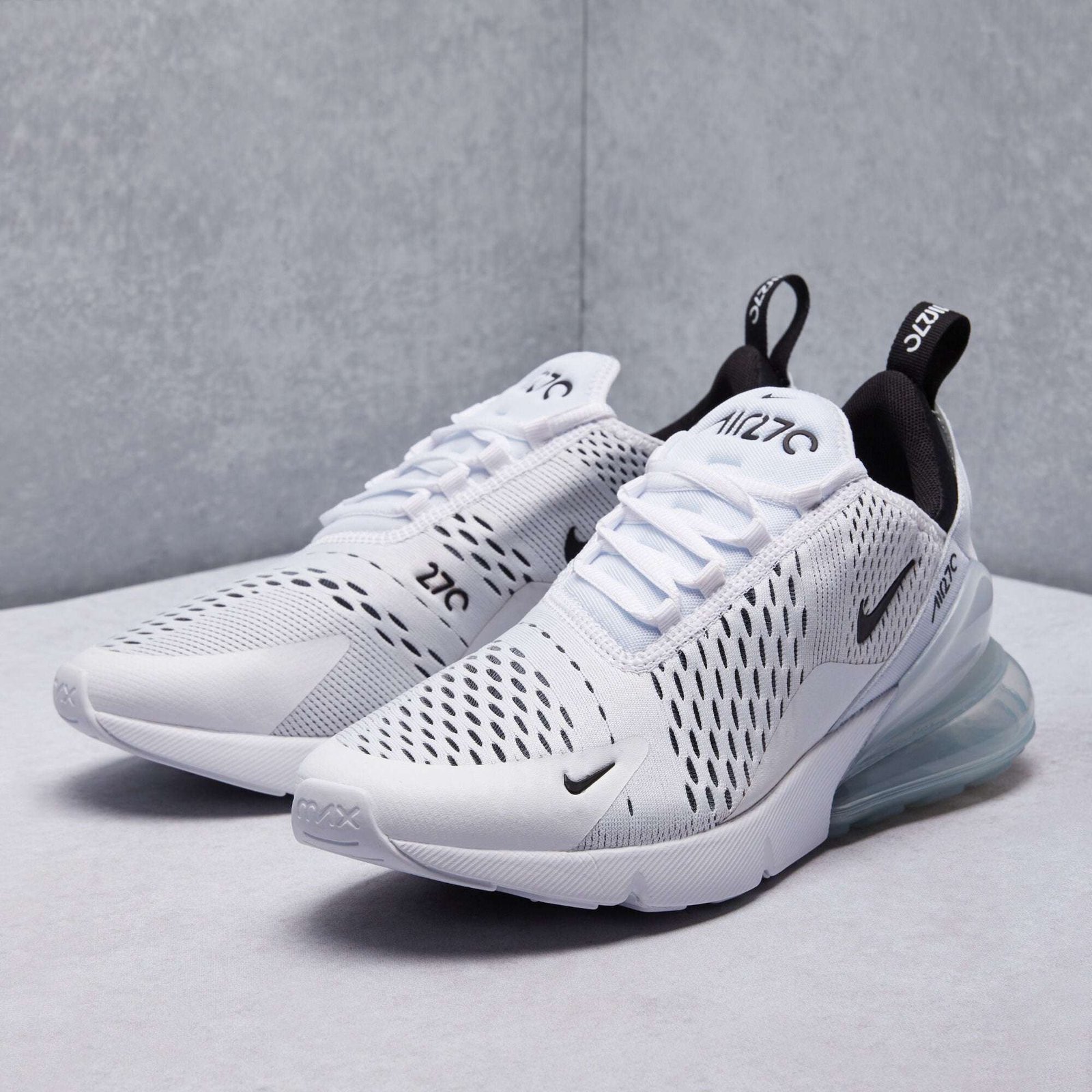 NikeAirMax270WHITEBLACK Nike Air Max 270 WHITE BLACK - Image 1