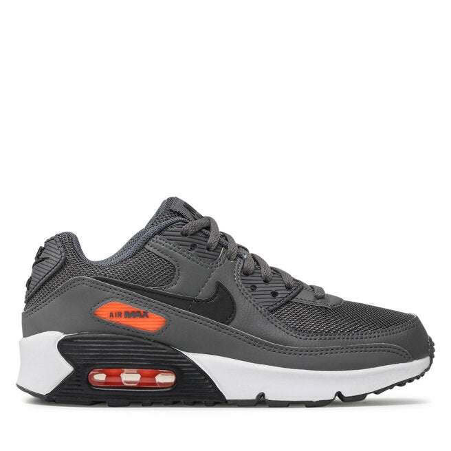 NikeAirMax90DarkGreyTotalOrange_1 Nike Air Max 90 Dark Grey Total Orange - Image 1