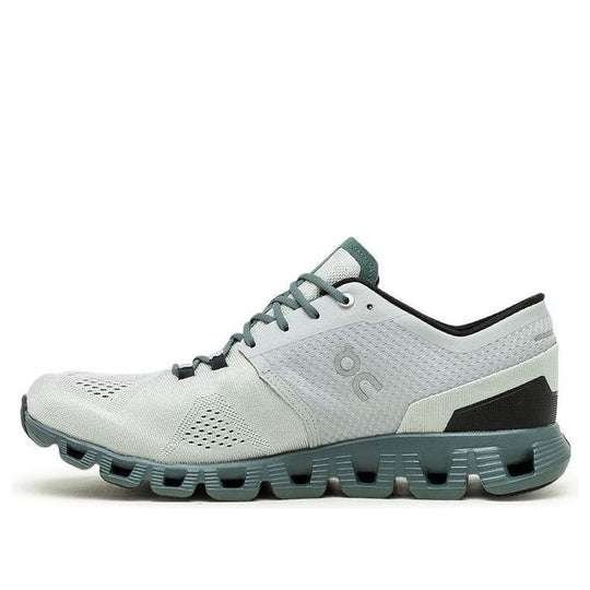 OnRunningCloudXGrayGreen_4 On Running Cloud X Gray Green - Image 1