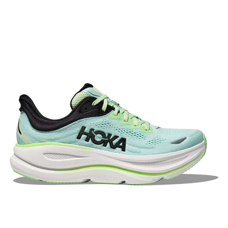 Hoka-Bondi-9-Luna-Moth-Blue-Spark.jpeg Hoka Bondi 9 Luna Moth & Blue Spark - Image 1
