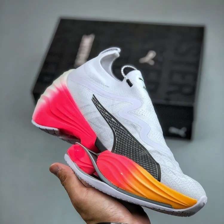 Puma-Fast-RB-Nitro-Elite-White-Sun-Stream.jpg Puma Fast RB Nitro Elite White & Sun Stream - Image 1