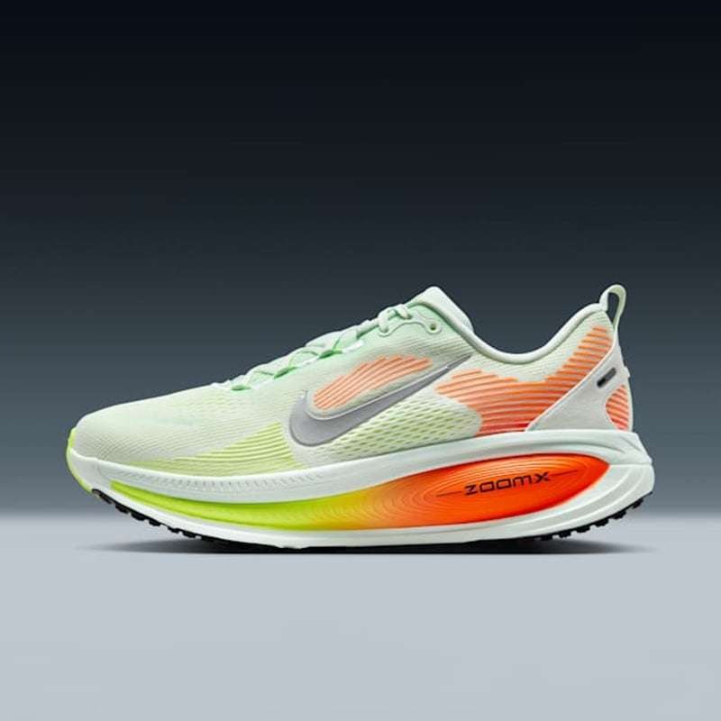 Nike-Vomero-18-Barely-Green-Hyper-Crimson-6.jpeg Nike Vomero 18 Barely Green & Hyper Crimson - Image 1