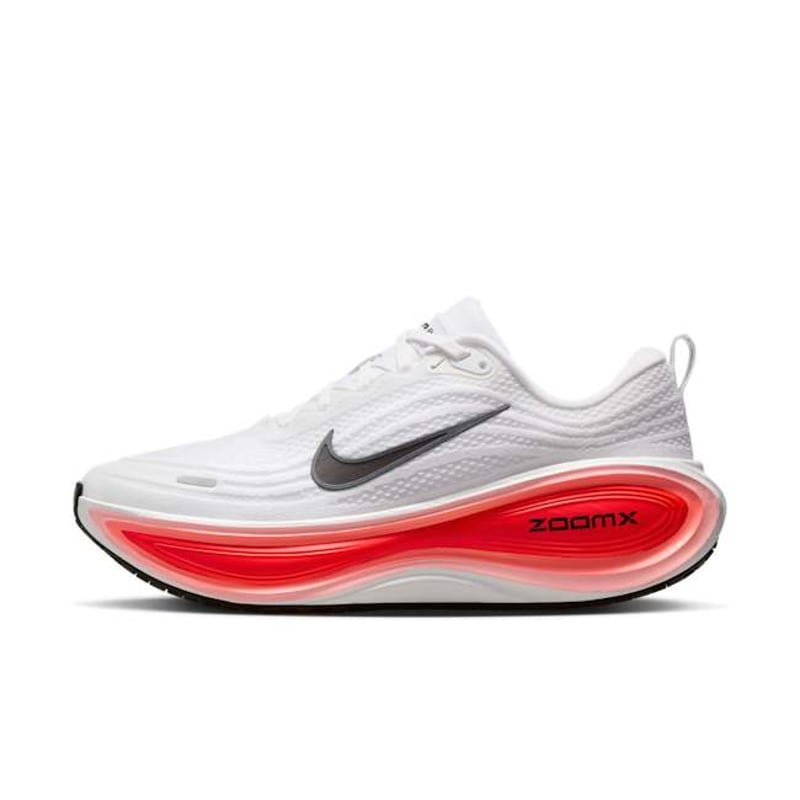 Nike Vomero Plus White & Bright Crimson (2) Nike Vomero Plus White & Bright Crimson - Image 1